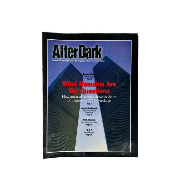 After Dark Coast to Coast AM Magazine What Remains Are the Questions Sept 2010 - Picture 1 of 2